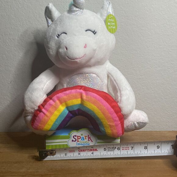 NEW Plush Peek-a-boo Unicorn Toy - Picture 5 of 5